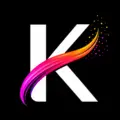 Kerathik colorful K logo
